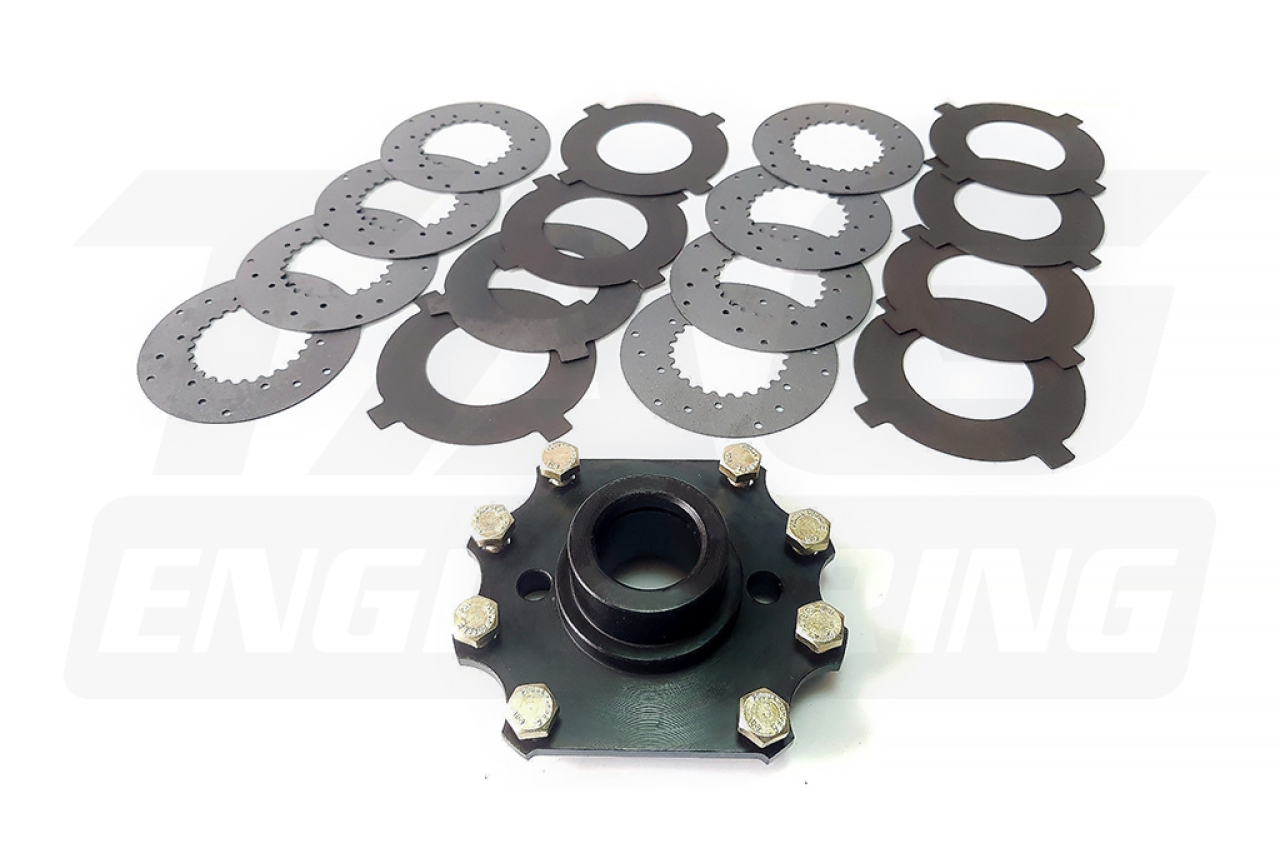 Maximum Performance Clutch Plate Set + Billet Steel Cap Upgrade Set For BMW E30, E36 188mm LSD 加強型摩擦片升級套件 | JNK Motorsport by TAG Engineering Group