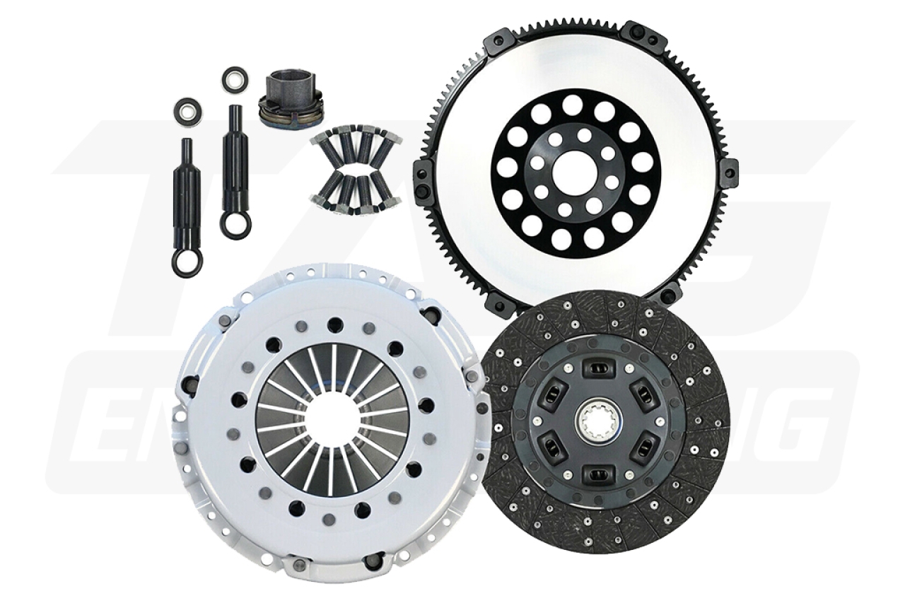 STAGE2 – PA400 Light-Flywheel + Clutch Set For BMW E34, E36, E39 – M50, M52, S50, S52 Engine 輕量化飛輪+強化離合器組 | JNK Motorsport by TAG Engineering Group