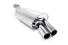 Eisenmann Performance Exhaust Sport Version Rear Silencer For BMW E30 325 M20 (2xØ76mm) | JNK Motorsport by TAG Engineering Group