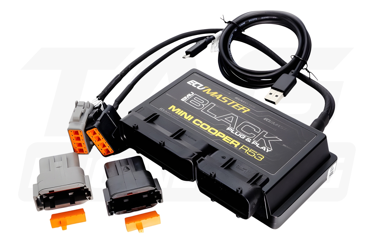 ECUMaster EMU BLACK Plug & Play (PnP) ECU Equipment For Mini Cooper R53 直上型全取代電腦, 獨立引擎管理系統 | JNK Motorsport by TAG Engineering Group