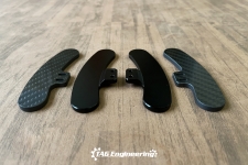JNK PSM-C10B Carbon Button Panel With Billet Paddle Shifter Module For Race Steering Wheel 碳纖維賽車方向盤控制面板帶磁吸換檔撥片模組 | JNK Motorsport by TAG Engineering Group