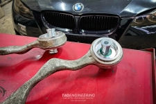 Front Tension Strut / Thrust Arm / Caster Rod Uniball Bushing Set For BMW E81, E82, E87, E88, E89 Incl.M 前推力臂(上三角架)魚眼鐵套 | JNK Motorsport by TAG Engineering Group