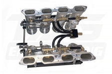 Complete Bolt On ITB Kit (Cathedral Port) Open Trumpet For BMW M60, M62 V8 Engines 完整專用直上 8 喉直噴進氣系統 (開放式) | JNK Motorsport by TAG Engineering Group