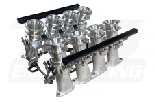 Complete Bolt On ITB Kit (Cathedral Port) Open Trumpet For BMW M60, M62 V8 Engines 完整專用直上 8 喉直噴進氣系統 (開放式) | JNK Motorsport by TAG Engineering Group
