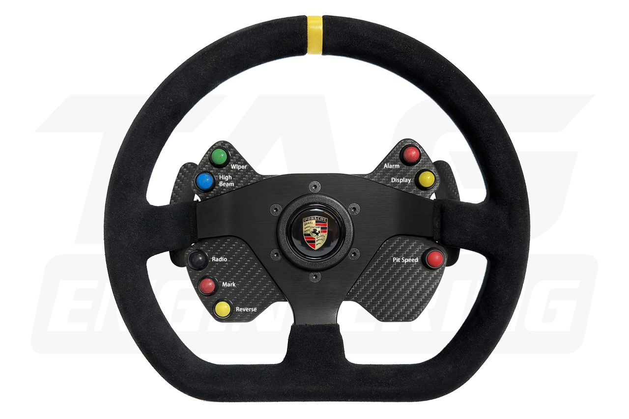 JNK PSM-PWH03D GT3 CUP Style Suede Steering Wheel Control Unit 賽車方向盤總成 | JNK Motorsport by TAG Engineering Group
