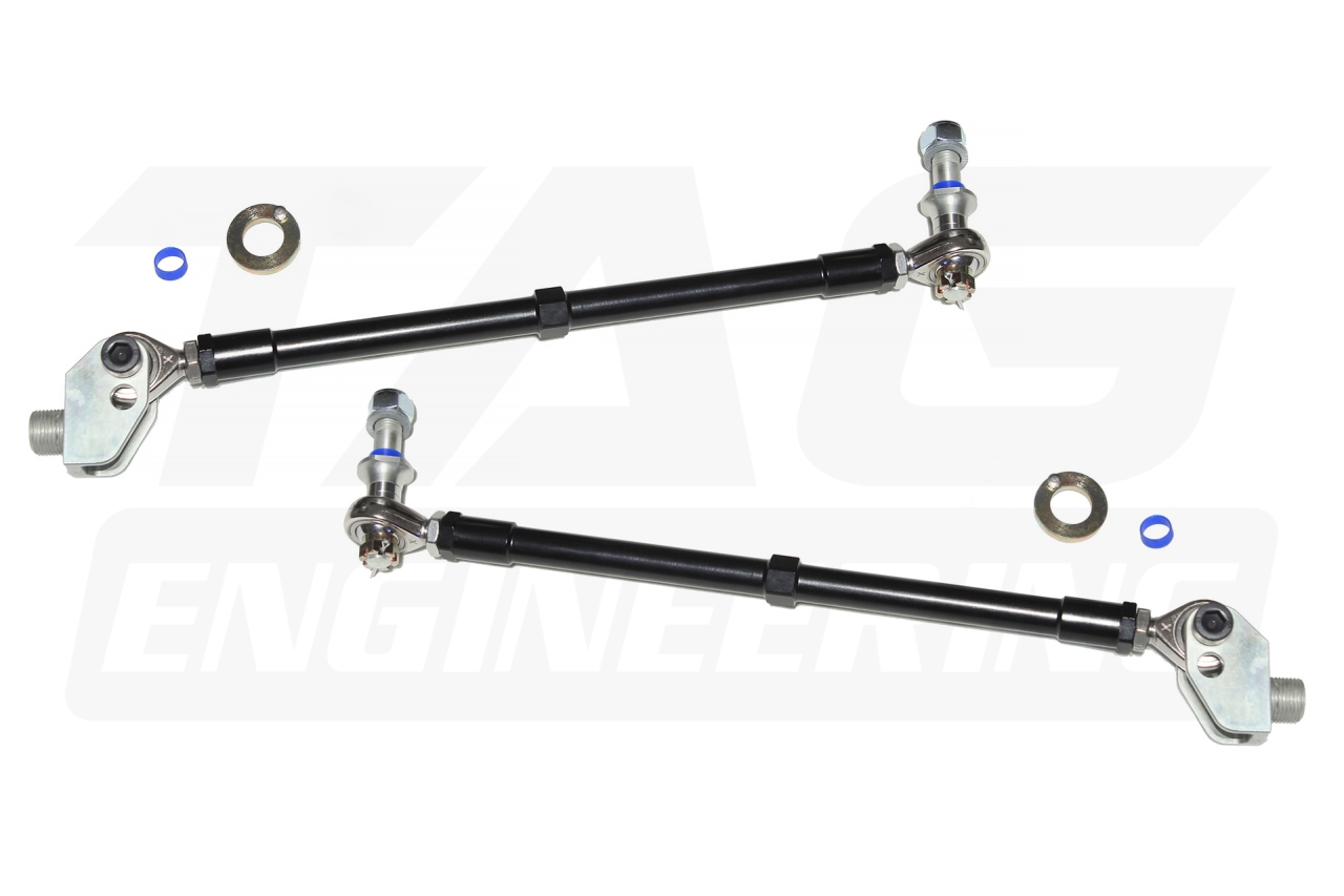 Forged Billet DTM Gr.A / WTCC STW Bump Steer Correction Tie Rod Bar Set For BMW E30, E36, E46 鍛造鋁合金幾何校正側拉舵桿總成 | JNK Motorsport by TAG Engineering Group