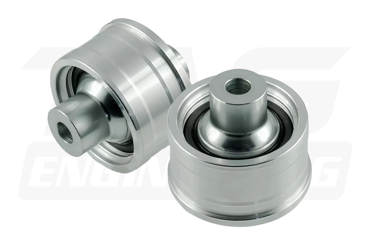 Gen2 Front Tension Strut / Thrust Arm / Caster Rod Uniball Bushing Set For BMW E90, E91, E92, E93 Incl. M 前推力臂(上三角架)魚眼鐵套 | JNK Motorsport by TAG Engineering Group