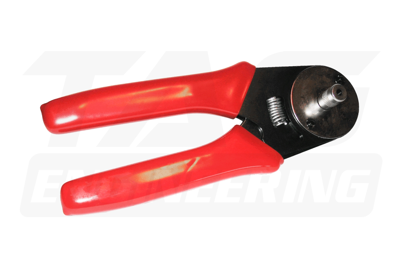 Field Service Crimp Tool For AWG20-16 Deutsch Terminals 經濟型四心軸圓筒航空端子壓接鉗 | JNK Motorsport by TAG Engineering Group