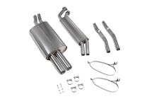 Scorpion Gen2 Sport Type Half System Exhaust Set W/83mm Lemans Trim For BMW E30 325 (1985-1988) | JNK Motorsport by TAG Engineering Group