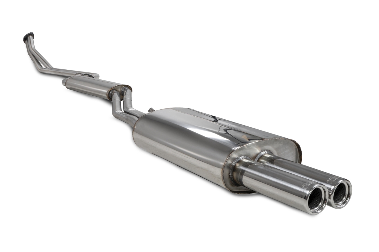 Scorpion Gen2 Sport Type Full System Exhaust Set W/76mm Lemans Trim For BMW E30 325 (1988-1991) | JNK Motorsport by TAG Engineering Group