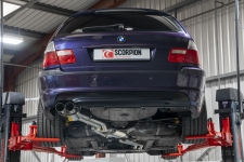 Scorpion Gen2 Sport Type Double-IN Cat-Back System Exhaust Set W/83mm Dayton Trim For BMW E46 320, 325, 330 (2000-2006) | JNK Motorsport by TAG Engineering Group