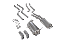 Scorpion Gen2 DTM Type Double-IN Cat-Back System Exhaust Set W/80mm DTM Trim For BMW E46 320, 325, 330 (2000-2006) | JNK Motorsport by TAG Engineering Group