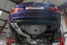 Scorpion Gen2 DTM Type Double-IN Cat-Back System Exhaust Set W/80mm DTM Trim For BMW E46 320, 325, 330 (2000-2006) | JNK Motorsport by TAG Engineering Group
