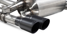 Scorpion Sport Type Non-Res Cat-Back System Exhaust Set For BMW F80 M3 Non GPF Model (90mm Black Ceramic Coated Daytona Trims) | JNK Motorsport by TAG Engineering Group
