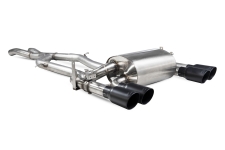Scorpion Sport Type Non-Res Cat-Back System Exhaust Set For BMW F80 M3 Non GPF Model (90mm Black Ceramic Coated Daytona Trims) | JNK Motorsport by TAG Engineering Group