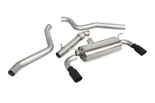 Scorpion Sport Type Non-Resonated Cat-Back System Exhaust Set For BMW F20 M135i (W/90mm Black Ceramic Coated Daytona Trim) | JNK Motorsport by TAG Engineering Group