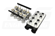 Complete Bolt On ITB Kit (Cathedral Port) With Carbon Plenum For Gen3 & Gen4 GM LS1 V8 Engines 完整專用直上 8 喉直噴進氣系統 (LS1, 含碳纖維集氣箱) | JNK Motorsport by TAG Engineering Group