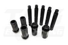 JNK 40Pcs M14*1.5 Premium Steel Race Wheel Studs And Nuts Set 高強度鋁圈螺絲轉換螺柱套組 (合金烏鋼) | JNK Motorsport by TAG Engineering Group