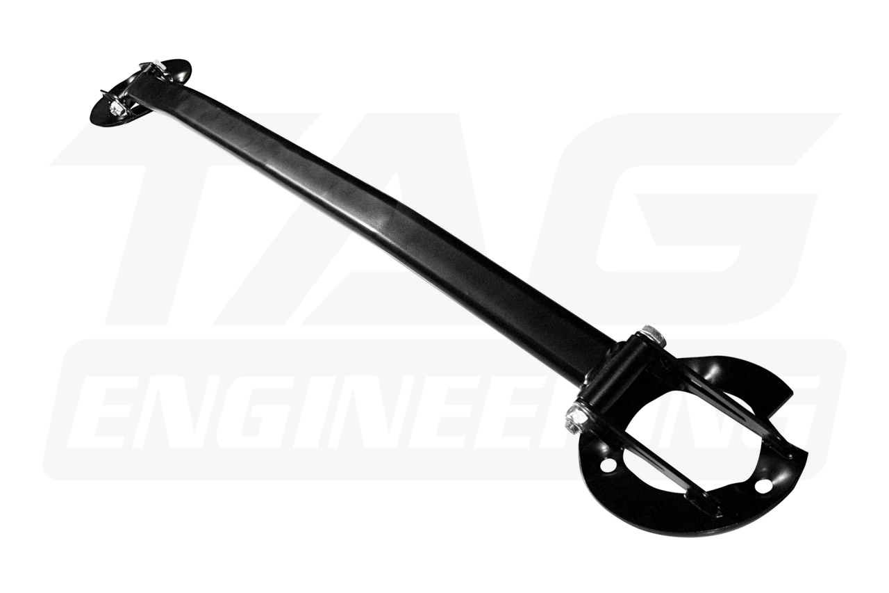 Sport SPEC Steel Front Top Strut Bar For BMW E30 6Cyl (M20, M50, M52, M60, M62, S50, S52) 高剛性引擎室上拉桿 (6, 8缸引擎適用) | JNK Motorsport by TAG Engineering Group