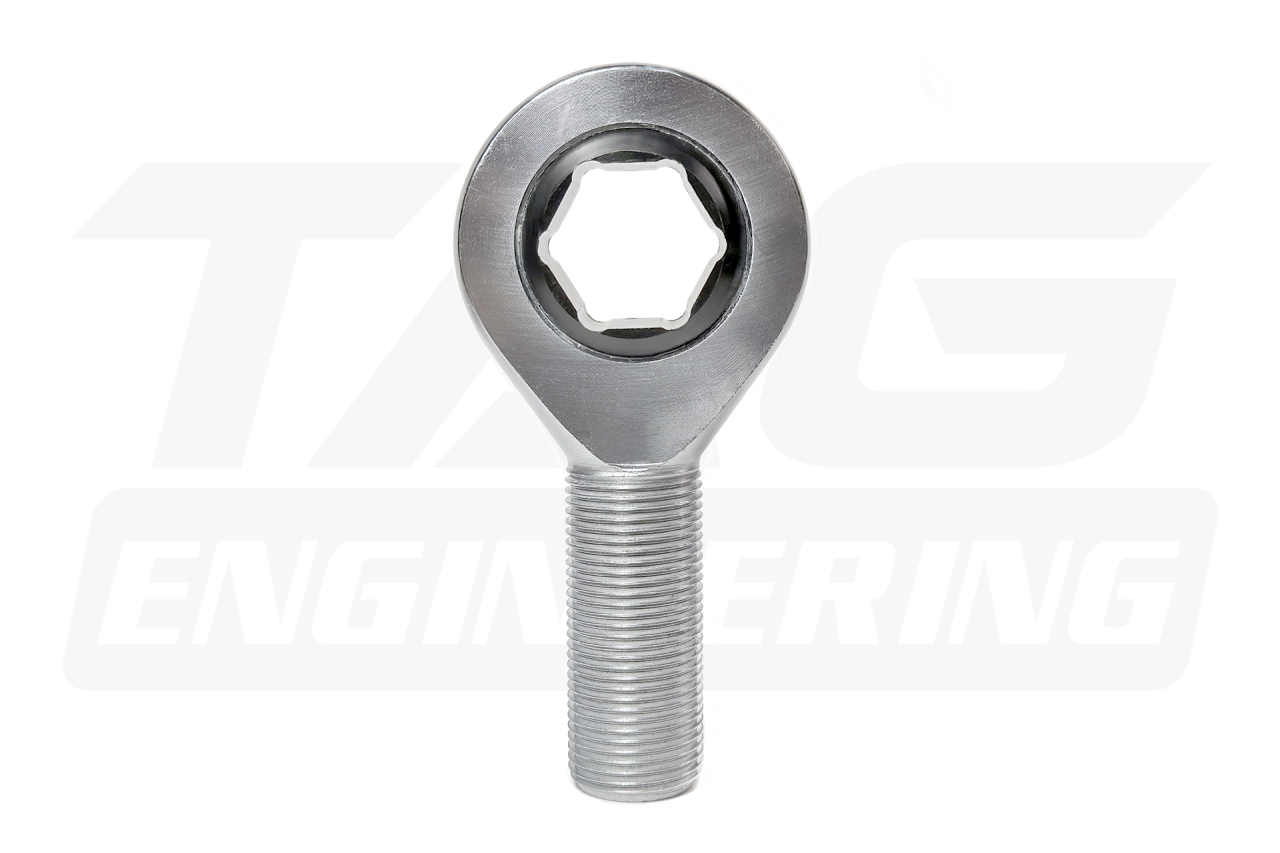 Spare Parts / JNK Custom Hexagonal Front Control Arm Bushing Rod End For BMW E30, E36, E46, Z3, Z4 前三角架可調魚眼鐵套備用零件 (六角魚眼) | JNK Motorsport by TAG Engineering Group