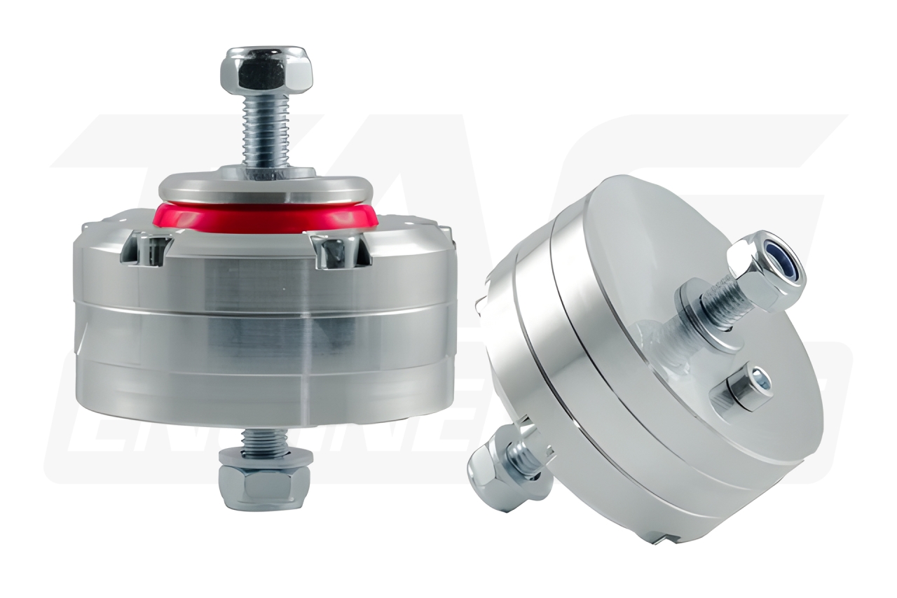 Gen2 Duralumin Billet Race Spec Engine Mount Set For BMW E12, E21, E30 – 6 Cyl Engine 強化型六缸專用引擎支撐座(引擎腳) | JNK Motorsport by TAG Engineering Group