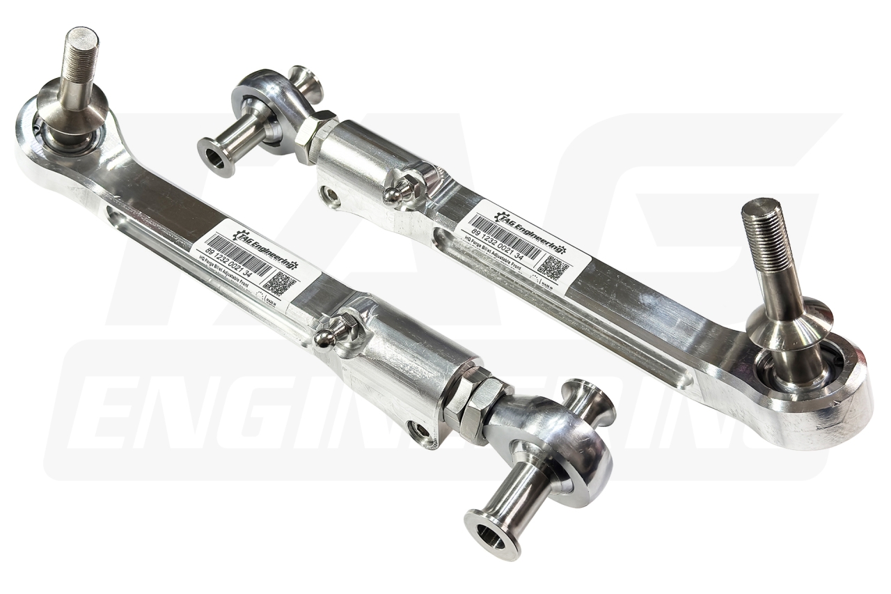 JNK Billet Adjustable Front Lower Control Arm For BMW E81, E82, E87, E88, Z4(E89) 可調魚眼前橫臂組 (前下三角架) | JNK Motorsport by TAG Engineering Group