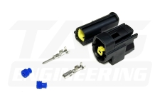 D-Electronics Automobile Waterproof Connector Set w/Terminal 車載防水連接器/插頭組 (含端子, 防水塞) | JNK Motorsport by TAG Engineering Group