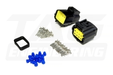 D-Electronics Automobile Waterproof Connector Set w/Terminal 車載防水連接器/插頭組 (含端子, 防水塞) | JNK Motorsport by TAG Engineering Group