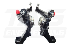 JNK Gr.N Rally Spec Adjustable Rear Trailing Arm Set For BMW E36 M3 Lowered Shock Mount 長行程懸吊用可調後 C 型拖曳臂總成 (後牛腿) | JNK Motorsport by TAG Engineering Group