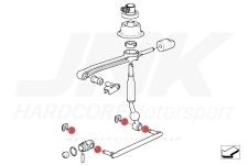 JNK Gearshift Gap Repair Graphite Washer Set For BMW E12, E21, E23, E24, E28, E30, E34, E36, E39, E46, E60, E83, Z3, Z4 排檔間隙間隔環修理包 | JNK Motorsport by TAG Engineering Group