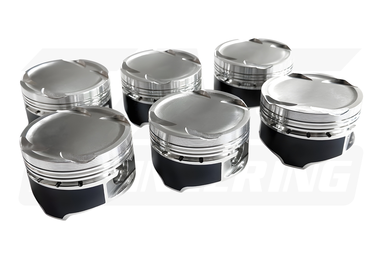 WISECO 84.5mm CR 9.0 ProRace Series Custom Forged Piston Set For BMW M50, M52, S50US, S52US, M54 Engine 專業競技系列訂製鍛造活塞 | JNK Motorsport by TAG Engineering Group
