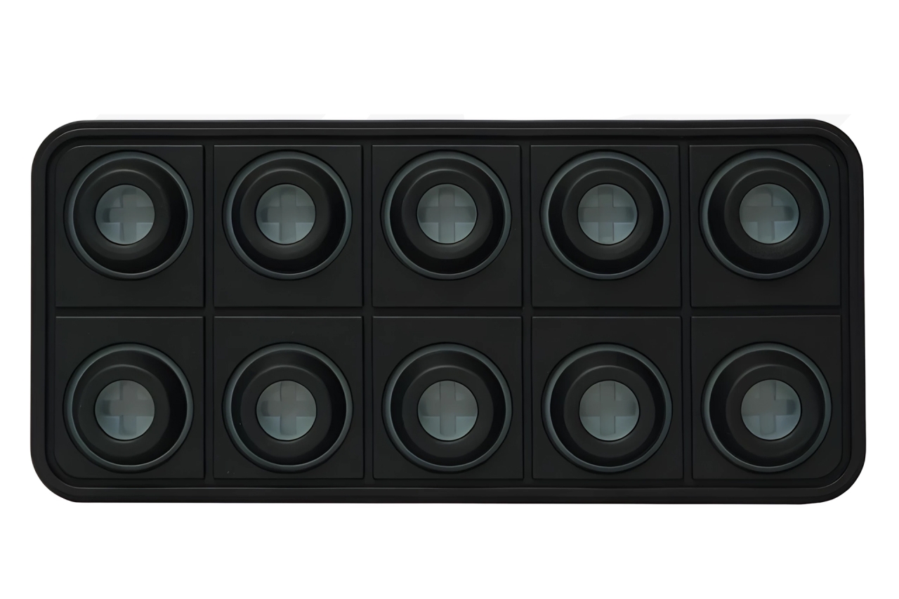ECUMaster 10-Position CAN Keyboard Module 自定義功能匯流整合鍵盤模組 (10鍵, RGB背光) | JNK Motorsport by TAG Engineering Group
