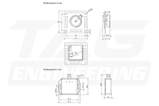 ECUMaster CAN-Bus Wireless Racing Panel Kit 藍芽傳輸無線方向盤控制面板套件 | JNK Motorsport by TAG Engineering Group