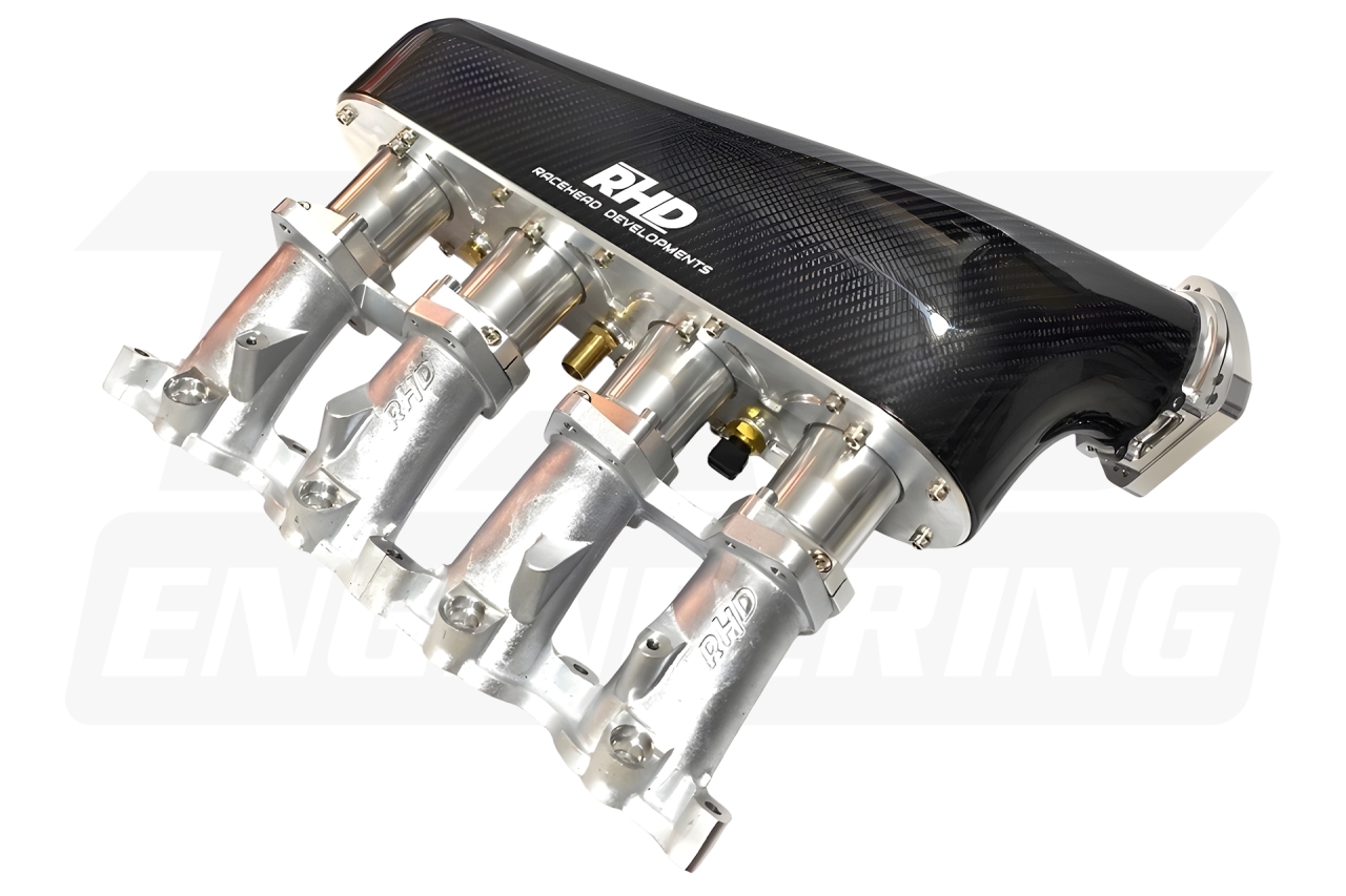 Complete Bolt-On Turbo Manifold Set w/Carbon Airbox For BMW M42, M44 Engine 碳纖維渦輪進氣岐管套件 | JNK Motorsport by TAG Engineering Group